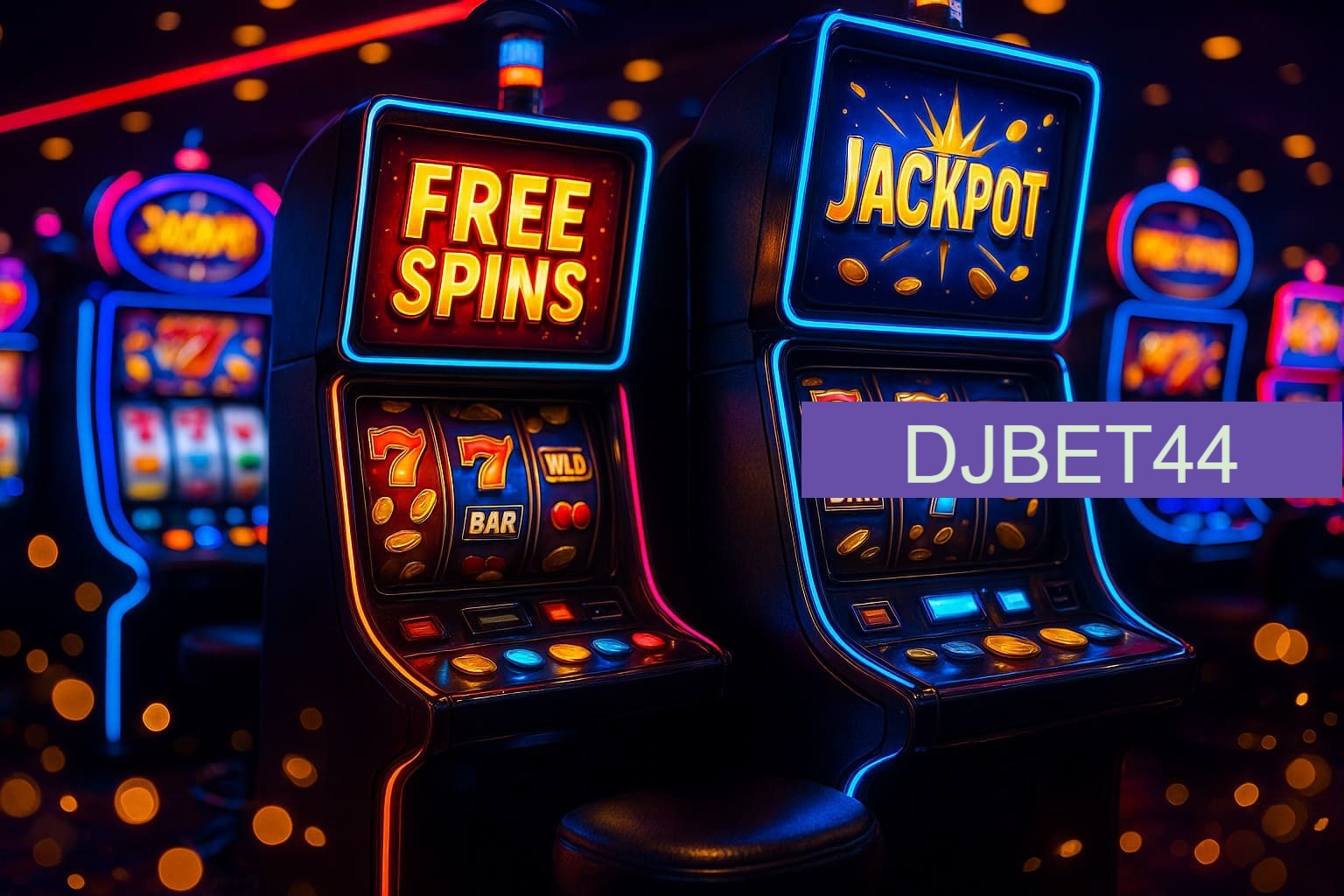 Diversos jogos de caça-níqueis